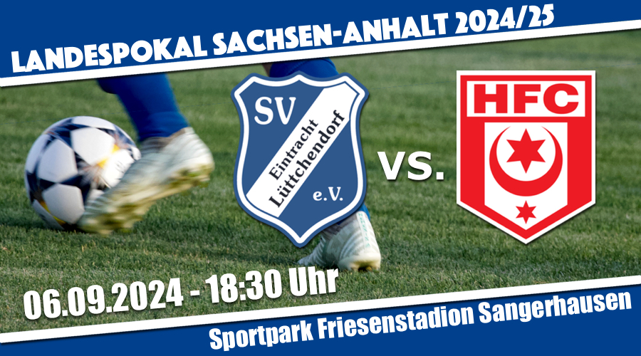 Landespokalspiel gegen den HFC